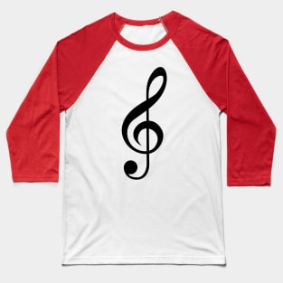 Treble Clef Baseball T-Shirt